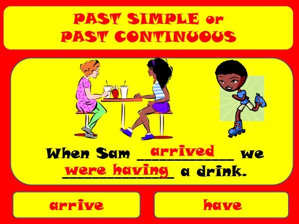 past-simple-past-continuous