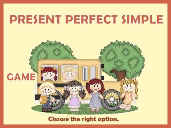 Present perfect game 2
