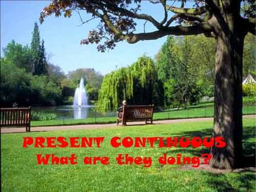 present-continuous-activities