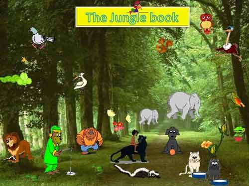 present-continuous-the-jungle