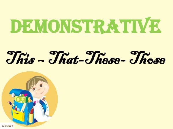 demonstrative 6