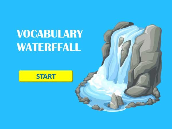 waterfall animals