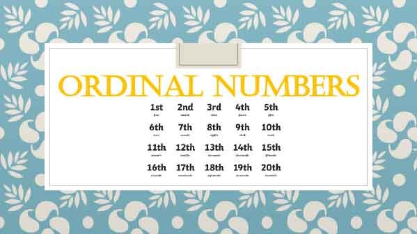 ordinal-numbers-days