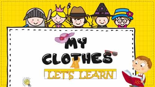 my clothes flashcards