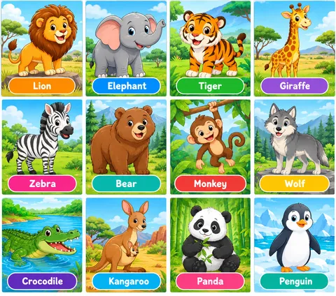 Wild Animals-Mystery Boxes