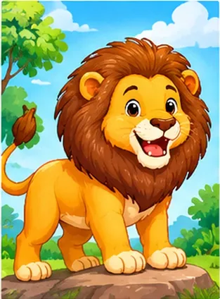Wild Animals--Speaking Cards