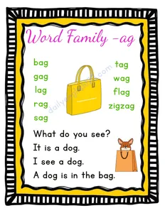 Word Family reading (16 pages)